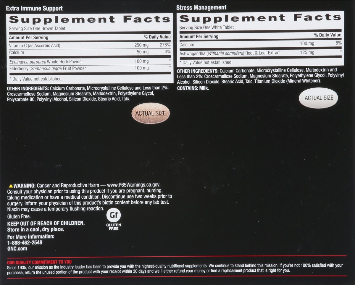 slide 8 of 10, GNC Mega Men Essentials Healthy & Vitality 4-in-1 Pack 30 Packs, 30 ct