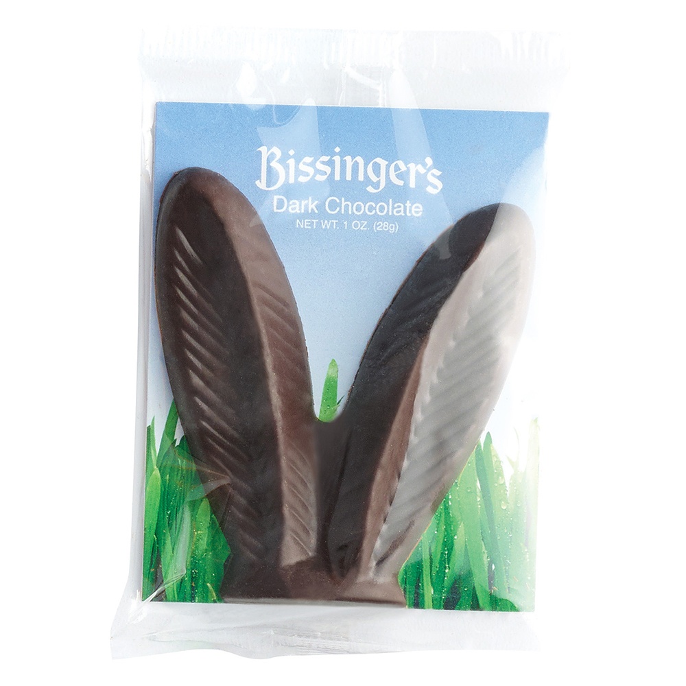slide 1 of 1, Bissinger's Dark Chocolate Bunny Ears, 1 oz