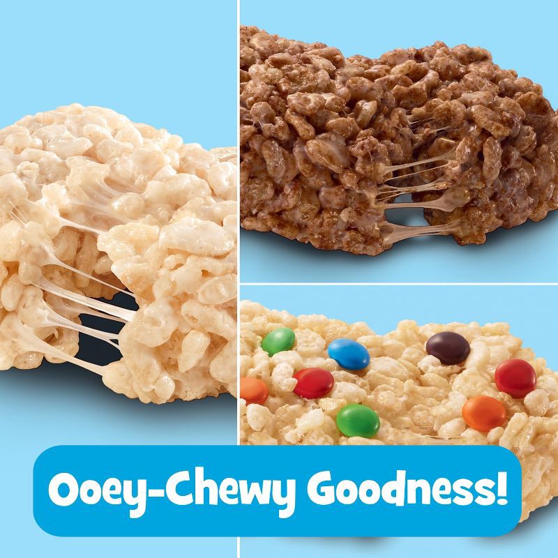 slide 5 of 8, Rice Krispies Treats Crispy Marshmallow Squares Variety Pack Kids Snacks - 12.1oz/16ct, 12.1 oz, 16 ct