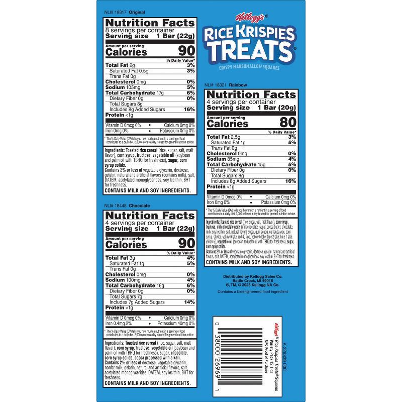 slide 6 of 7, Rice Krispies Treats Rainbow Gems Variety Pack - 16ct, 16 ct