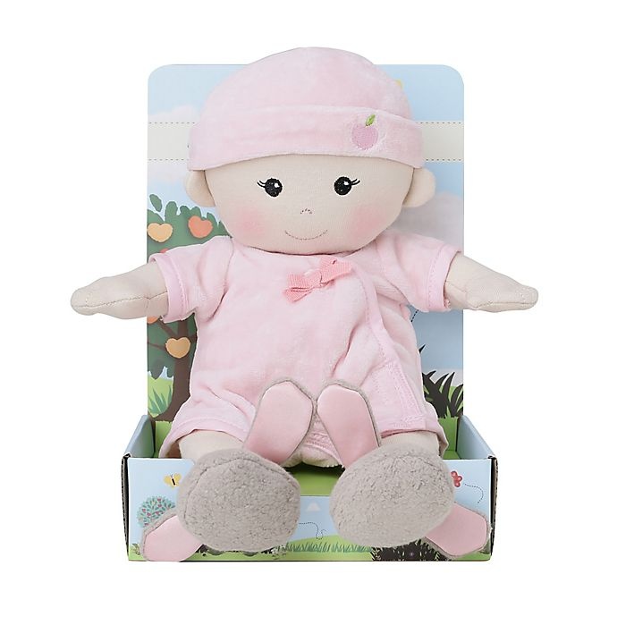 slide 4 of 4, Organic Farm Buddies Apple Park Baby Girl Doll, 1 ct