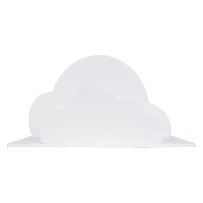 slide 2 of 3, Trend Lab Cloud Wall Shelf - White, 1 ct