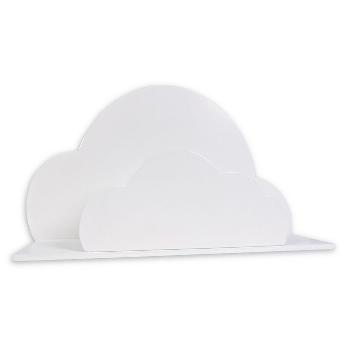 slide 1 of 3, Trend Lab Cloud Wall Shelf - White, 1 ct