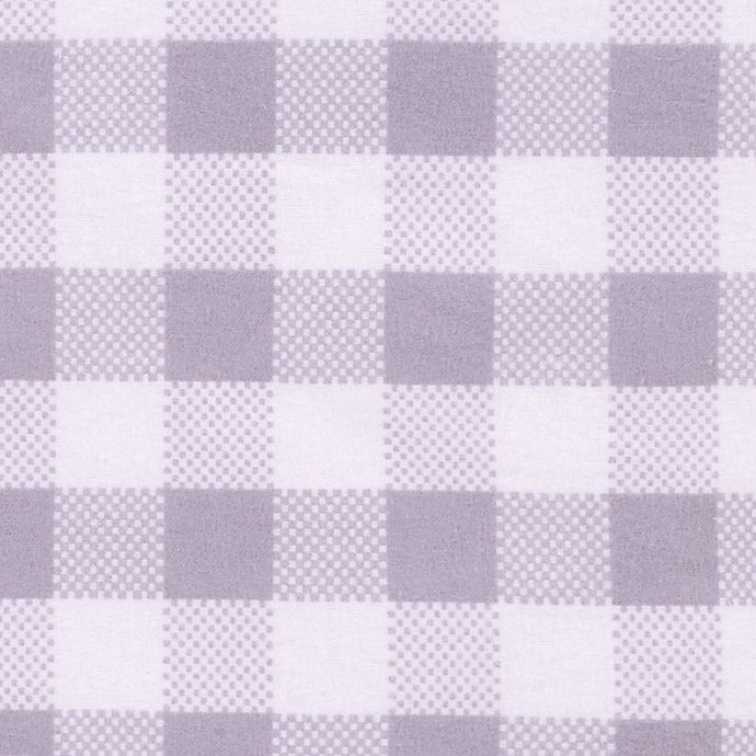 slide 2 of 2, Trend Lab Buffalo Check Flannel Changing Pad Cover - Grey, 1 ct