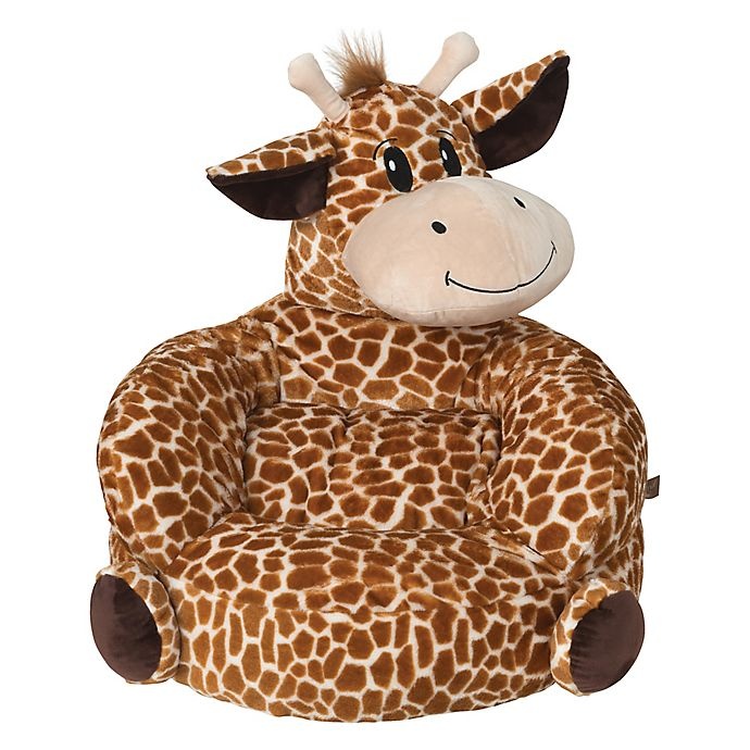 slide 2 of 2, Trend Lab Children's Plush Giraffe Character Chair, 1 ct