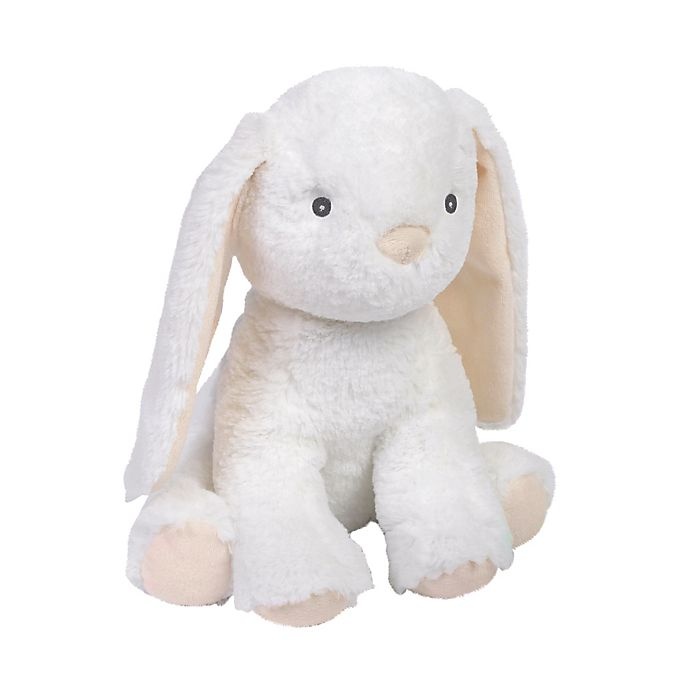 slide 2 of 3, Trend Lab Blush Floral Boppy Bunny Plush Toy - White/Pink, 1 ct