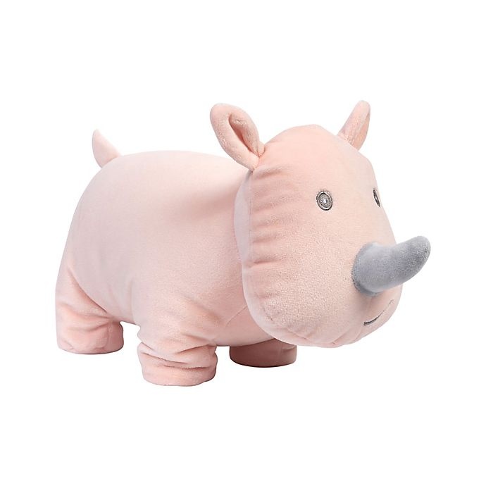 slide 2 of 2, Trend Lab Sweet Jungle Rooney Rhino Plush Toy - Pink/Grey, 1 ct