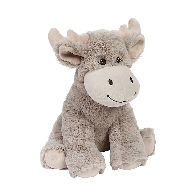 slide 2 of 2, Trend Lab Mooshy Moose Plush Toy - Grey/Beige, 1 ct