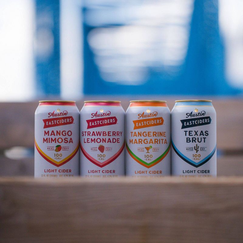 slide 3 of 4, Austin Eastciders Light Cider Variety Pack - 12pk/12 fl oz Cans, 12 ct; 12 fl oz