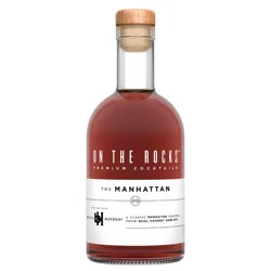 On The Rocks Premium Cocktails On The Rocks OTR The Manhattan Whiskey Cocktail - 375ml Bottle