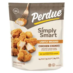 Perdue Lightly Breaded Chicken Breast Chunks - Frozen - 22oz
