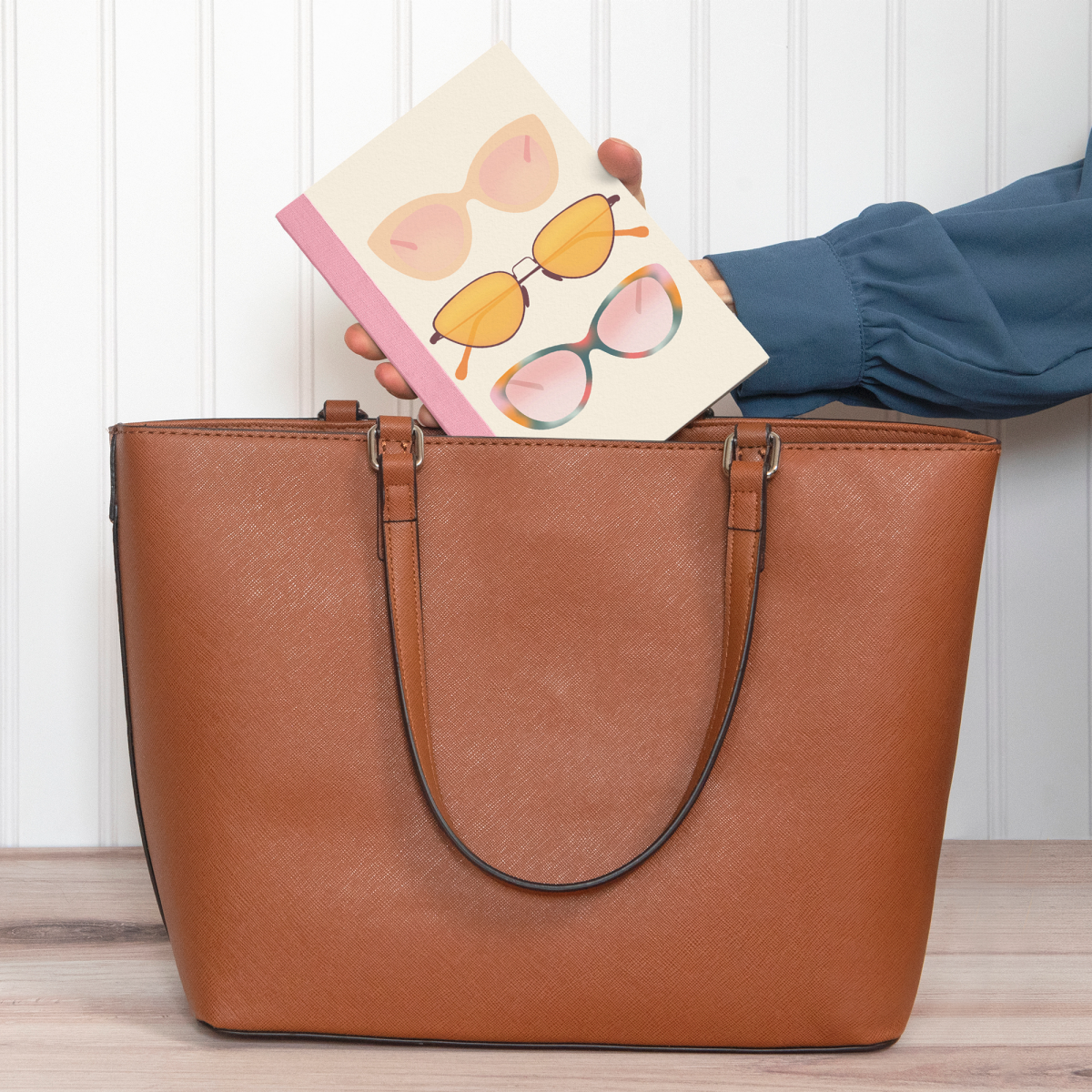 slide 3 of 6, Chic Shades Artisan Notebook, 1 ct