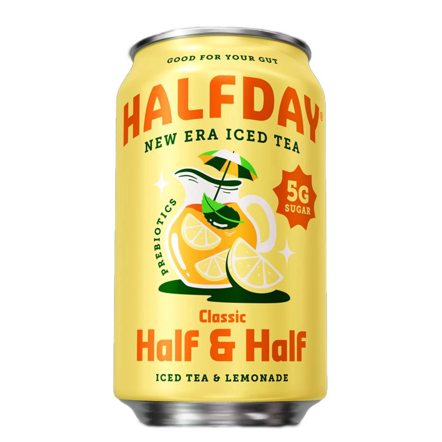 slide 1 of 1, Halfday Half & Half Iced Tea, 12oz Single Can, 12 fl oz