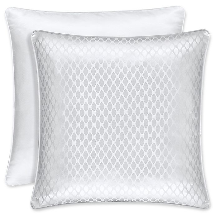 slide 1 of 1, J. Queen New York Astoria European Pillow Sham - White, 1 ct
