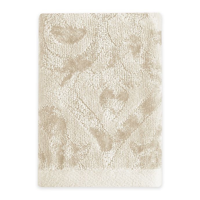 slide 1 of 2, J. Queen New York Sicily Fingertip Towel - Ivory, 1 ct