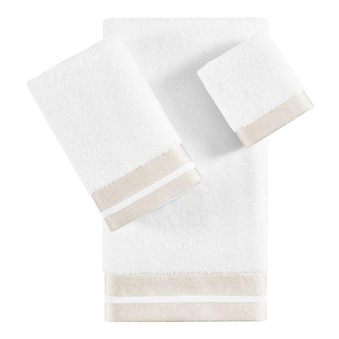 slide 2 of 3, J. Queen New York Lenore Bath Towel - Ivory, 1 ct