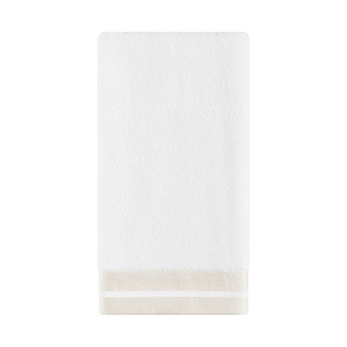 slide 3 of 3, J. Queen New York Lenore Bath Towel - Ivory, 1 ct