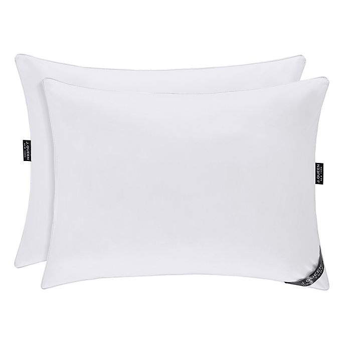 slide 2 of 4, J. Queen New York Royalty Standard/Queen Down Alternative Soft Bed Pillows, 2 ct