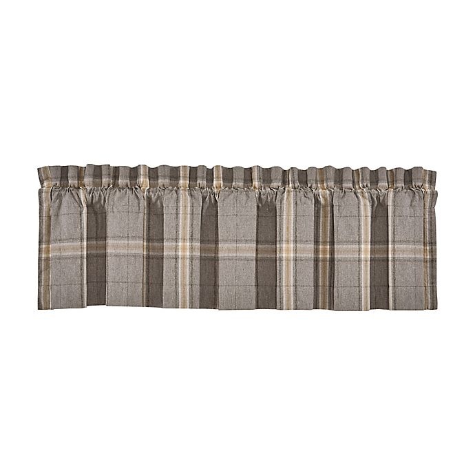 slide 2 of 2, J. Queen New York Jaspen Rod Pocket Window Valance - Grey, 1 ct