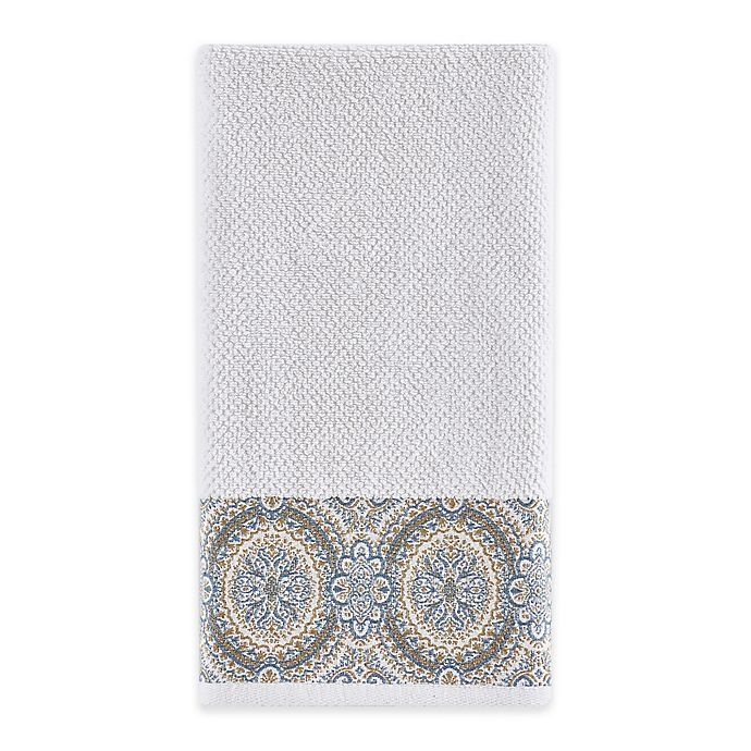 slide 1 of 1, J. Queen New York Colette Bath Towel - Blue, 1 ct