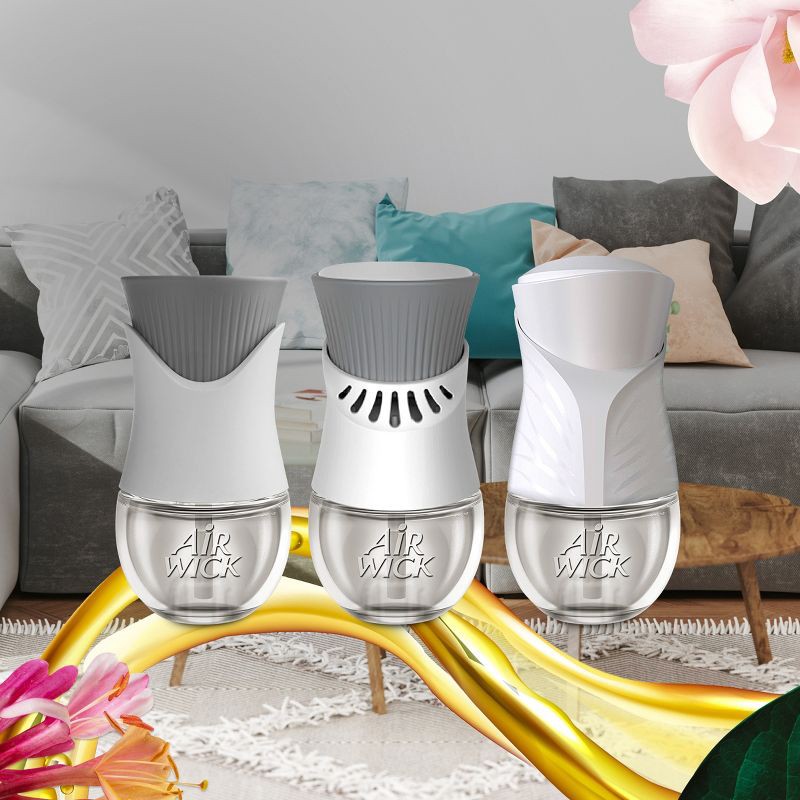 slide 3 of 6, Air Wick Scented Oil Refill Lush - Honeysuckle and Raspberry - 3.38 fl oz/5pk, 3.38 fl oz, 5 ct