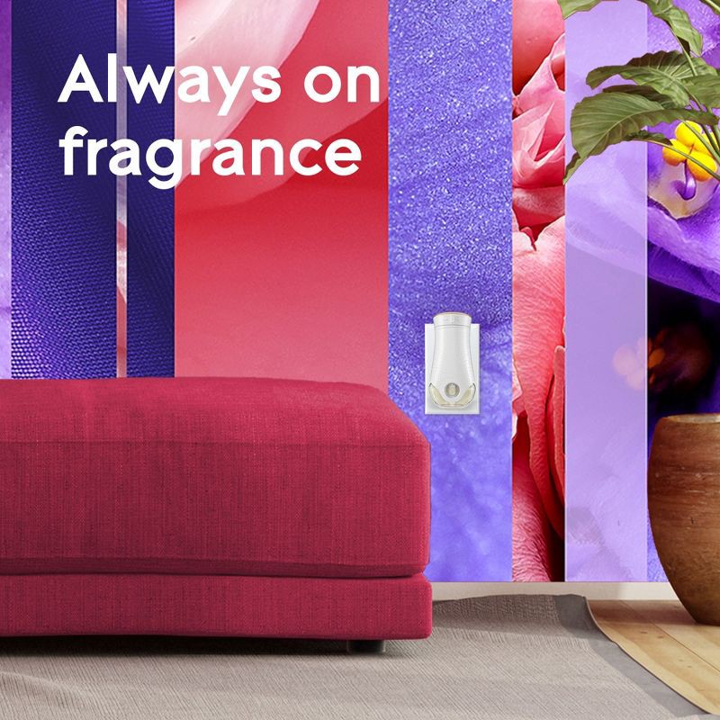 slide 9 of 13, Glade PlugIns Scented Oil Air Freshener Refills - Rose & Bloom - 1.34oz/2pk, 2 ct; 1.34 oz