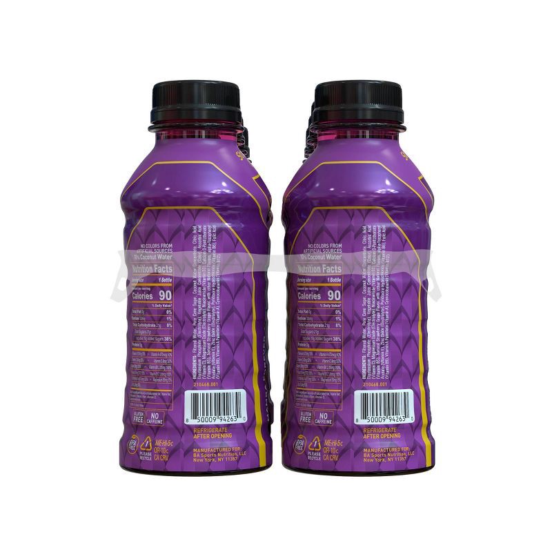 slide 4 of 5, BODYARMOR Strawberry Grape Mamba Forever Sports Drink Multipack - 8pk/12 fl oz Bottles, 8 ct; 12 fl oz