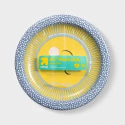 Smiling Sun Paper Plate 8.5" - 55ct - up&up™