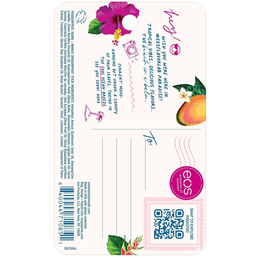 slide 4 of 4, eos Mango Dragonfruit Stick and Sphere Lip Balm Combo - 2ct, 2 ct