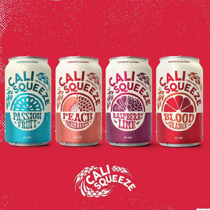 slide 2 of 9, Firestone Walker Brewing Company Cali-Squeeze Variety - 12pk/12 fl oz Cans, 12 ct; 12 fl oz