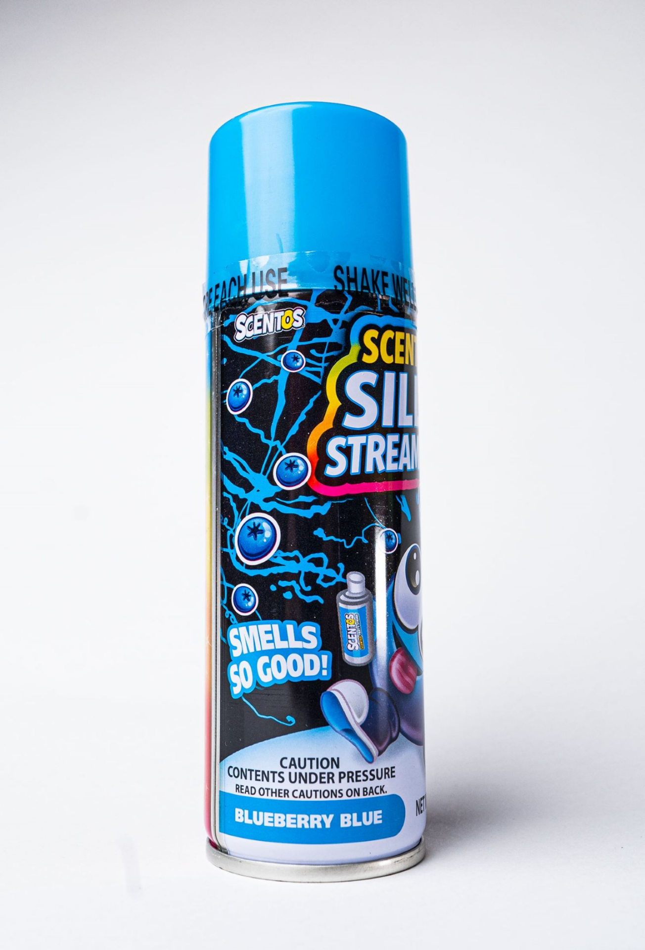 slide 2 of 4, Scentos Scented Silly Streamers Party Decoration Green: Foam Party Strings for Kids, All Occasions, No Assembly Required, 1 ct