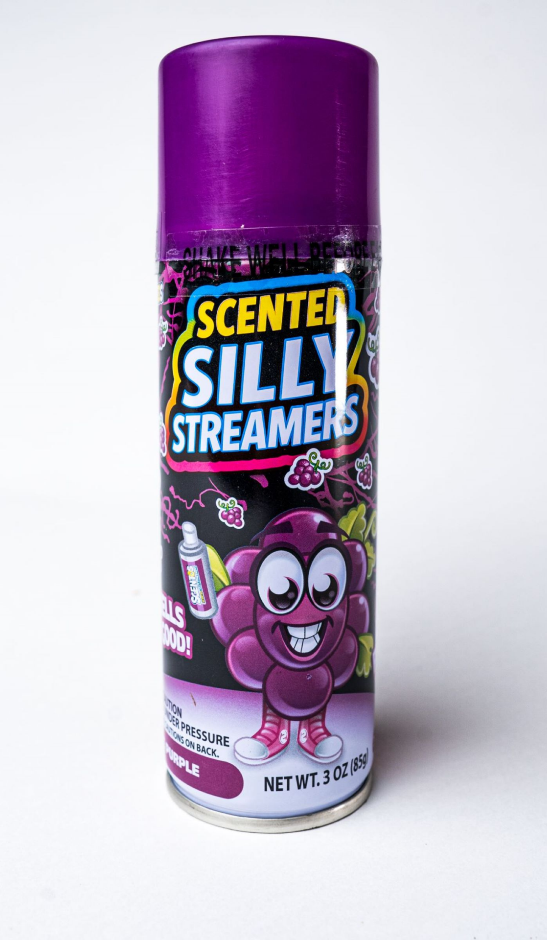 slide 4 of 4, Scentos Scented Silly Streamers Party Decoration Green: Foam Party Strings for Kids, All Occasions, No Assembly Required, 1 ct