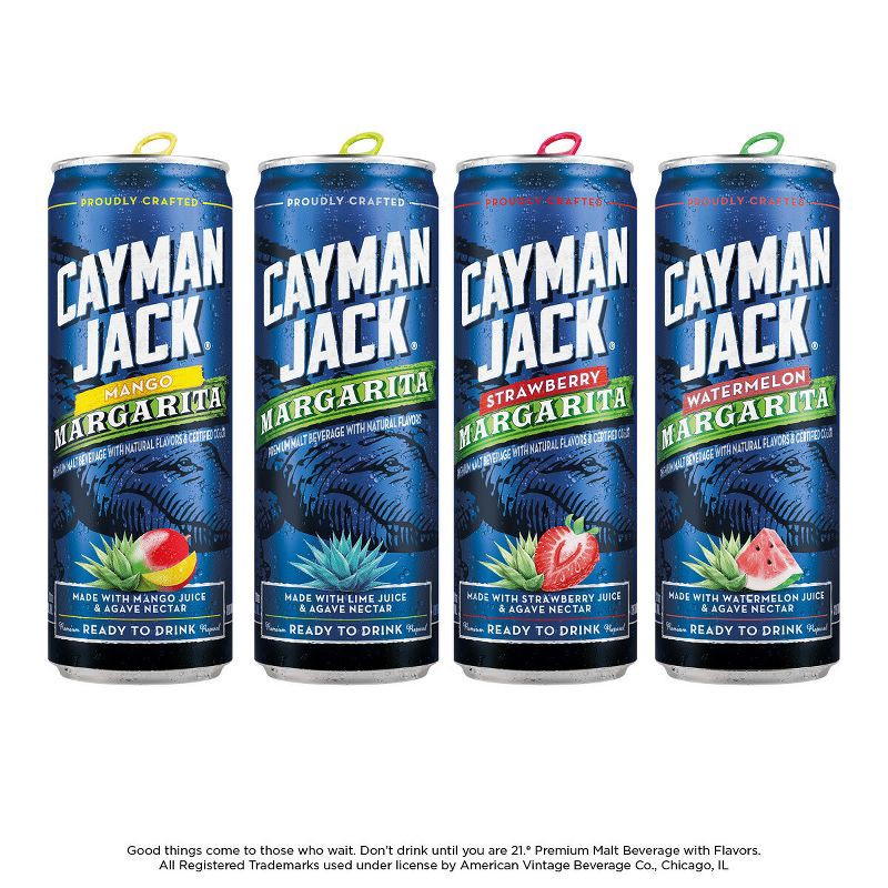 slide 2 of 13, Cayman Jack Margarita Variety Pack - 12pk/12 fl oz Cans, 12 ct; 12 fl oz
