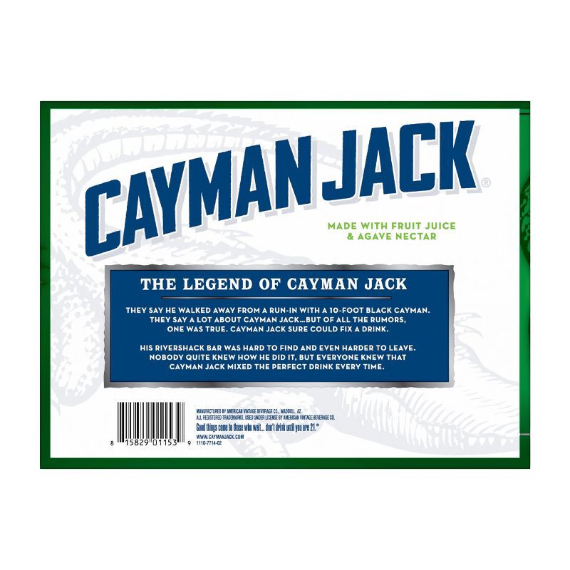 slide 11 of 13, Cayman Jack Margarita Variety Pack - 12pk/12 fl oz Cans, 12 ct; 12 fl oz