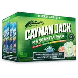 Cayman Jack Margarita Variety Pack - 12pk/12 fl oz Cans