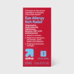 Once Daily Eye Allergy Itch Relief Eye Drops - 0.12 fl oz - up&up™