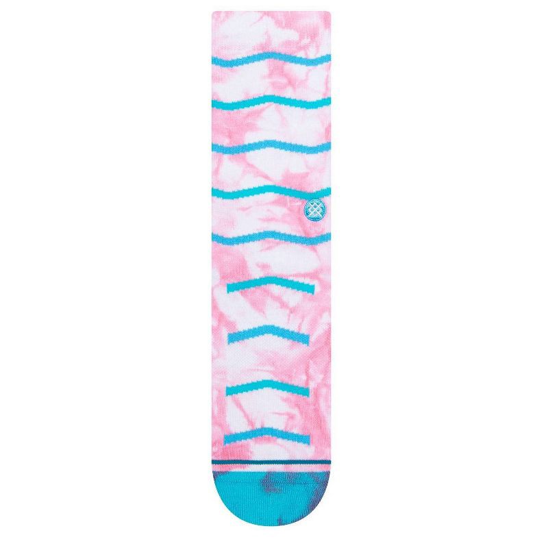 slide 6 of 7, STANCE x WADE Men's Tie-Dye Chevron Crew Casual Socks - L, 1 ct