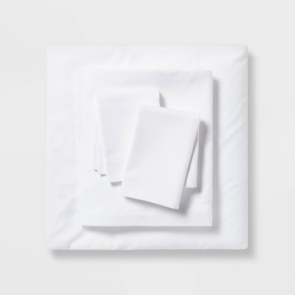 slide 7 of 8, 7pc Queen Strawberry Print Reversible Microfiber Comforter & Sheet Set Light Pink - Room Essentials, 1 ct