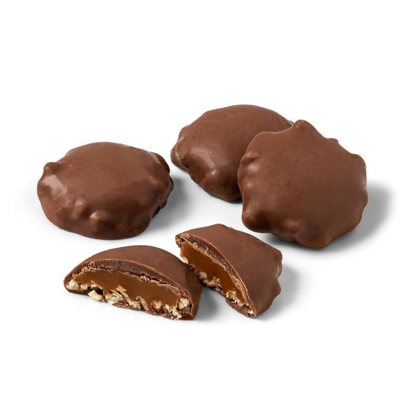 slide 3 of 3, Milk Chocolate Pecan Caramel Crunchy Clusters Candy - 6.5oz - Favorite Day™, 6.5 oz