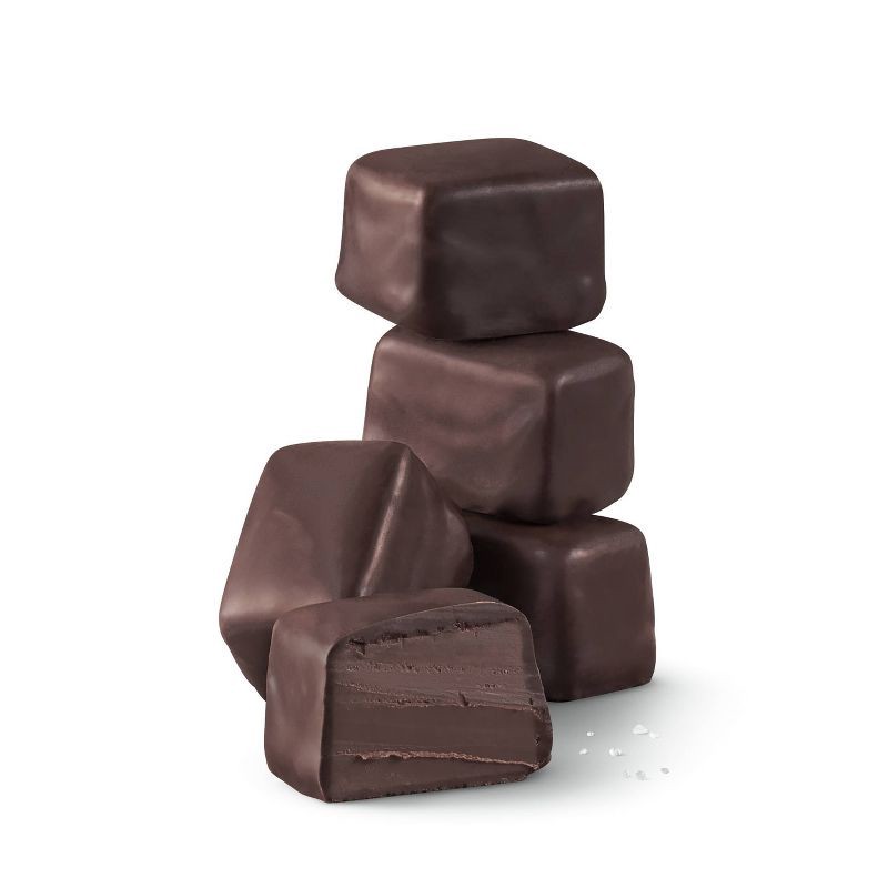 slide 3 of 3, Dark Chocolate with Sea Salt Truffle Candy - 3.5oz - Favorite Day™, 3.5 oz