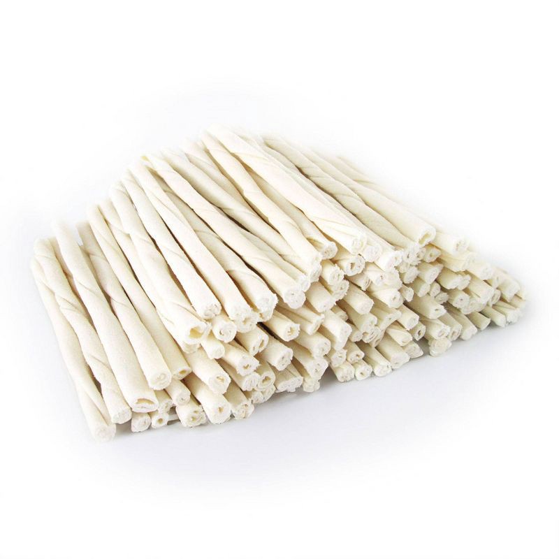 slide 3 of 5, Canine Chews Natural Beef Twist Rawhide Dog Treats - 28oz, 28 oz