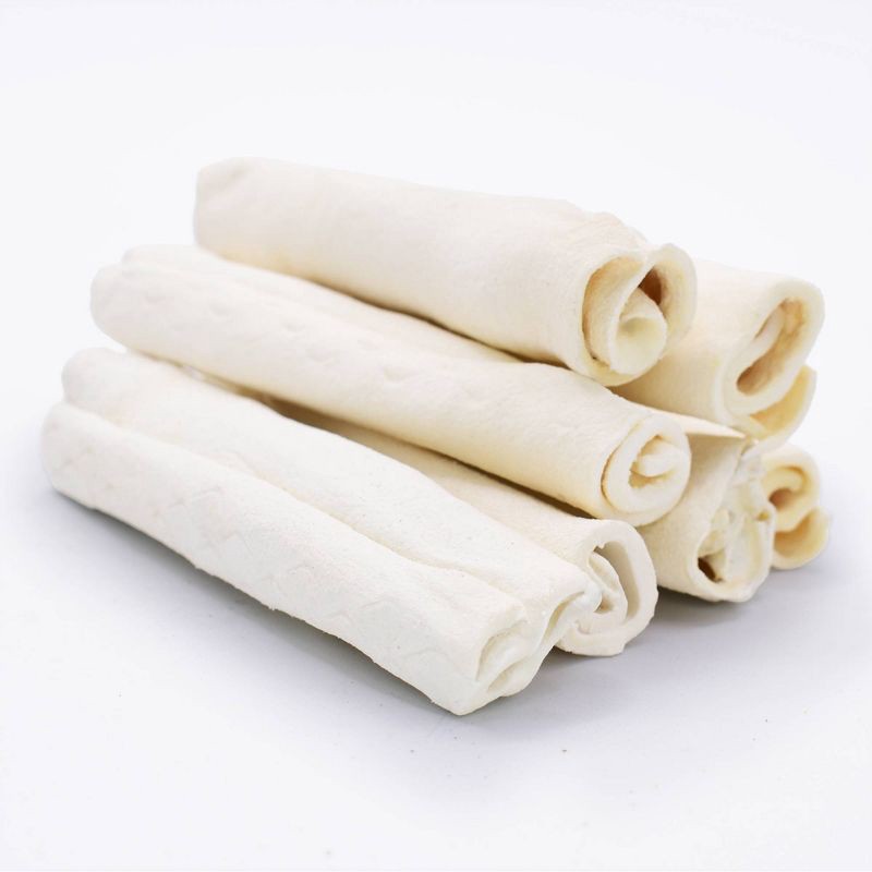 slide 3 of 4, Canine Chews Beef Chip Roll Rawhide Dog Treats - 7ct, 7 ct