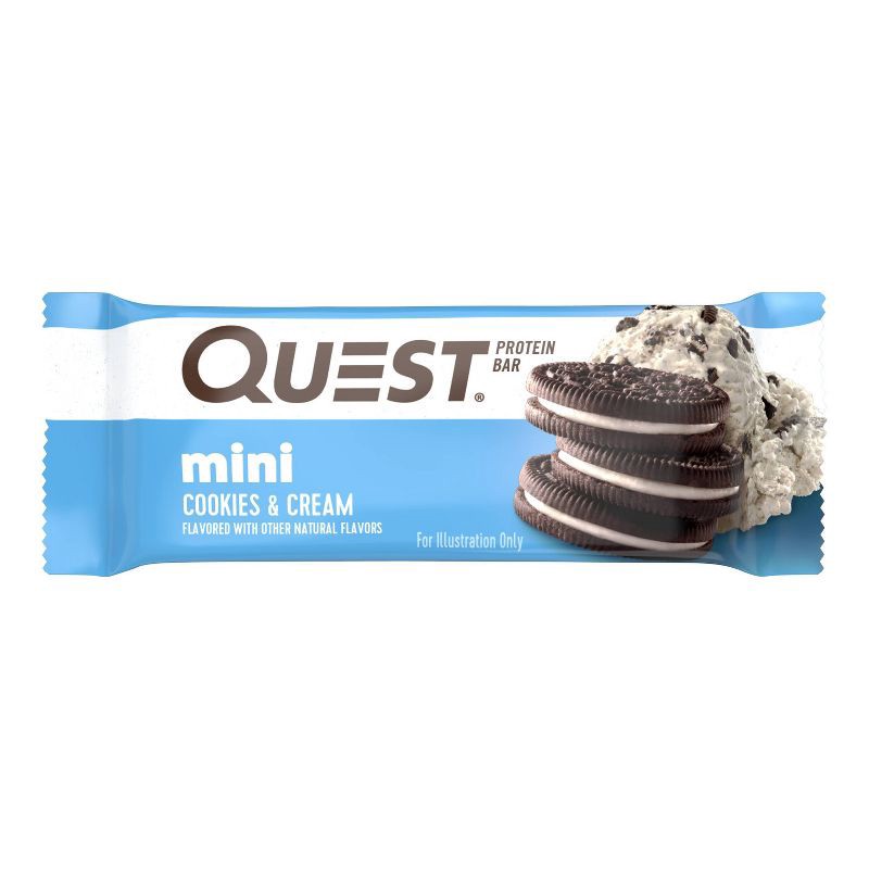 slide 2 of 5, Quest Nutrition Mini Bars - Cookies & Cream - 14ct, 14 ct