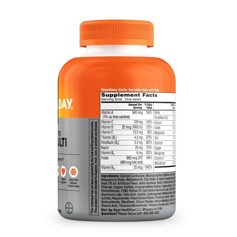 slide 2 of 10, One A Day Women's 50+ Multivitamin for Bone Health Tablets - 200ct, 200 ct