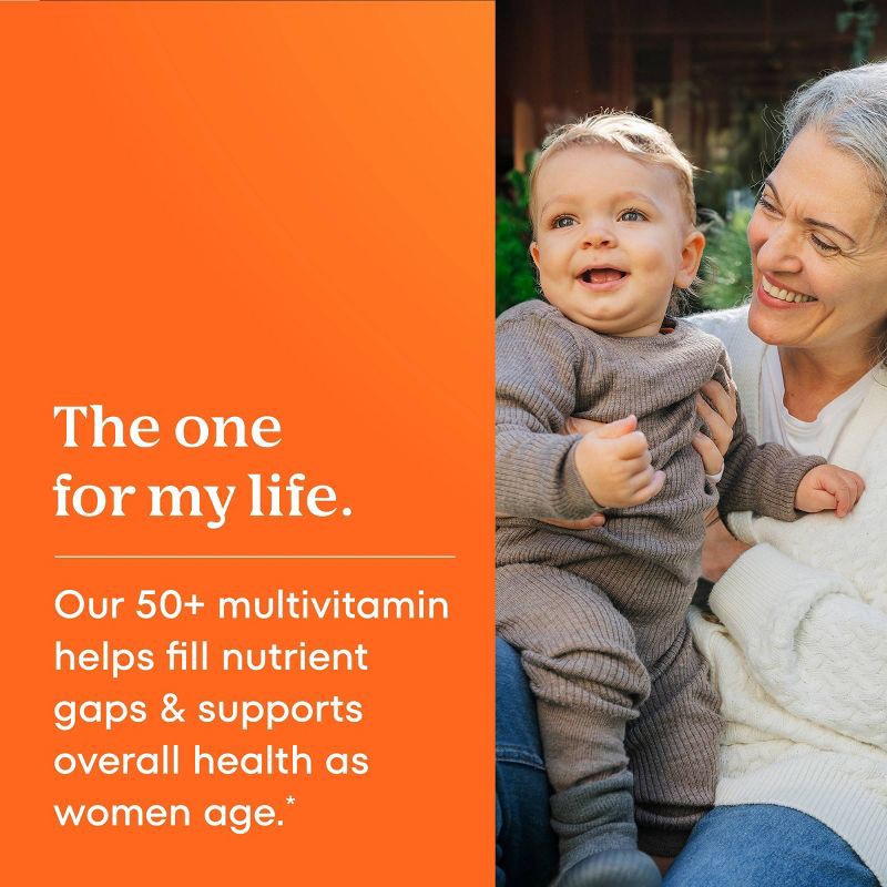 slide 6 of 10, One A Day Women's 50+ Multivitamin for Bone Health Tablets - 200ct, 200 ct