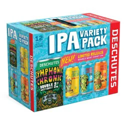 Deschutes Brewery Deschutes IPA Variety Pack - 12pk/12 fl oz Cans