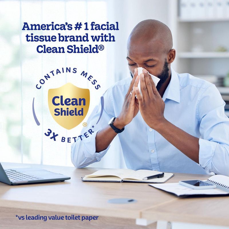 slide 7 of 7, Kleenex Lotion 3-Ply Facial Tissue - 6pk/720ct, 6 ct, 720 ct