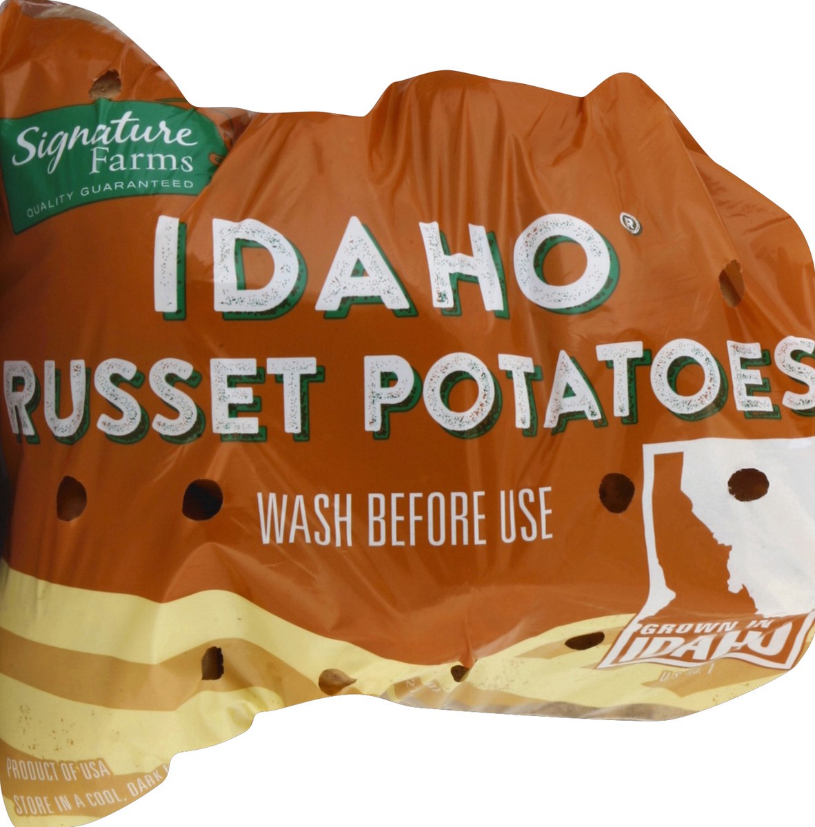 slide 1 of 7, Signature Farms Idaho Russet Potatoes - 5 Lb, 5 lb