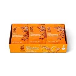 Mini Peanut Butter Filled Pretzels Multipack - 9ct - Good & Gather™
