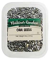 Natures Garden Chia Seeds - 9 Oz